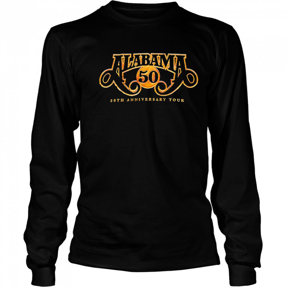 Alabama 50th Anniversary Tour 2025 shirt Long Sleeved