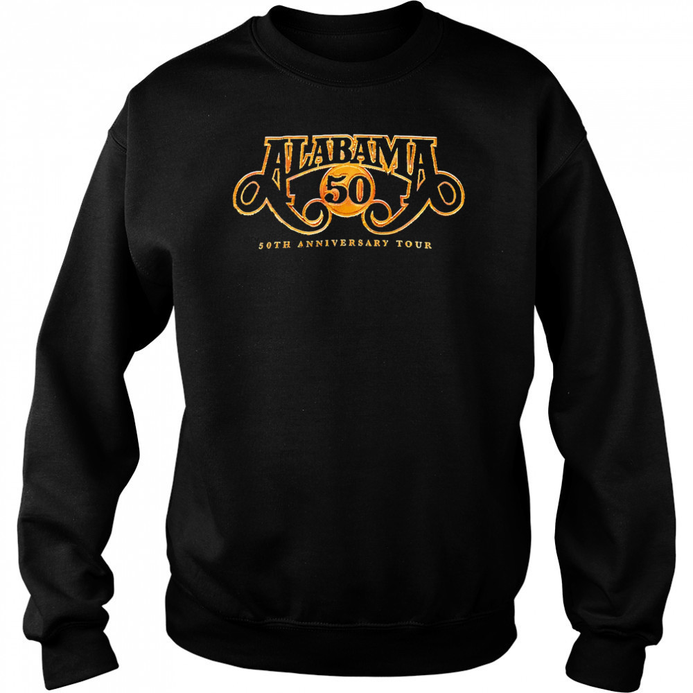 Alabama 50th Anniversary Tour 2025 shirt Hoodie