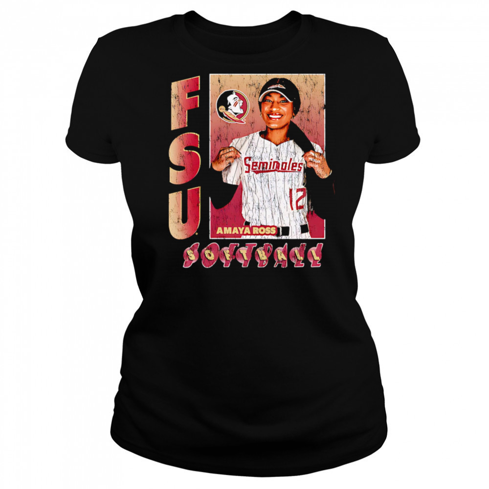 Amaya Ross Florida State softball retro shirt Women's T-shirt