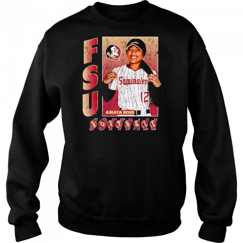 Amaya Ross Florida State softball retro shirt Hoodie