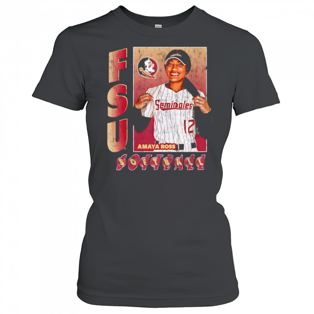 Amaya Ross Florida State softball retro shirt Women's T-shirt