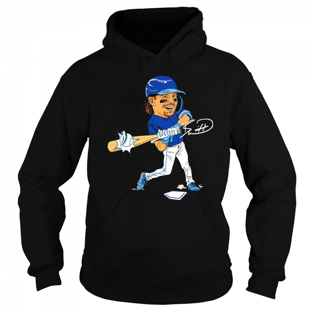 Bobby Witt Jr baseball caricature shirt Sweatshirt