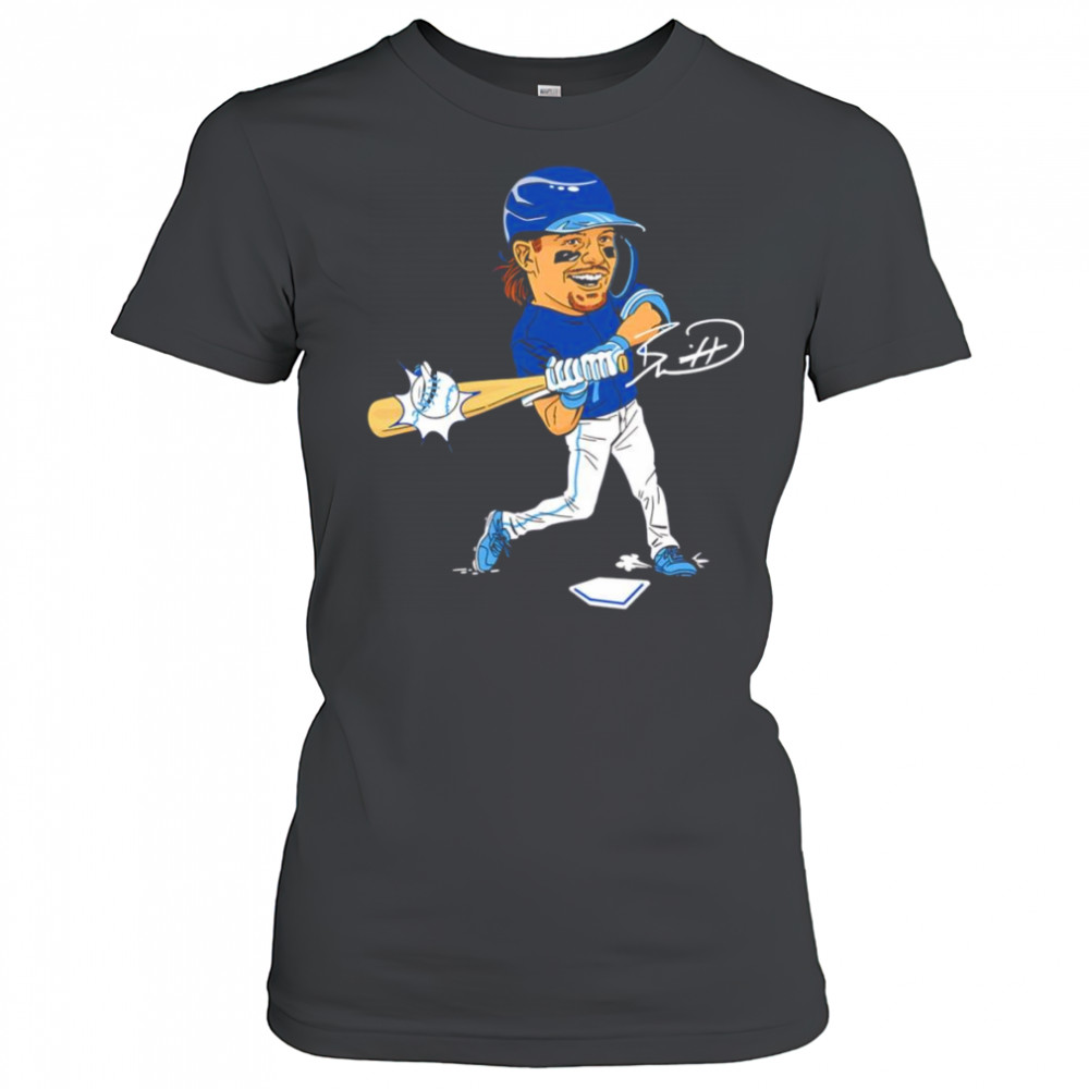 Bobby Witt Jr baseball caricature shirt Women's T-shirt