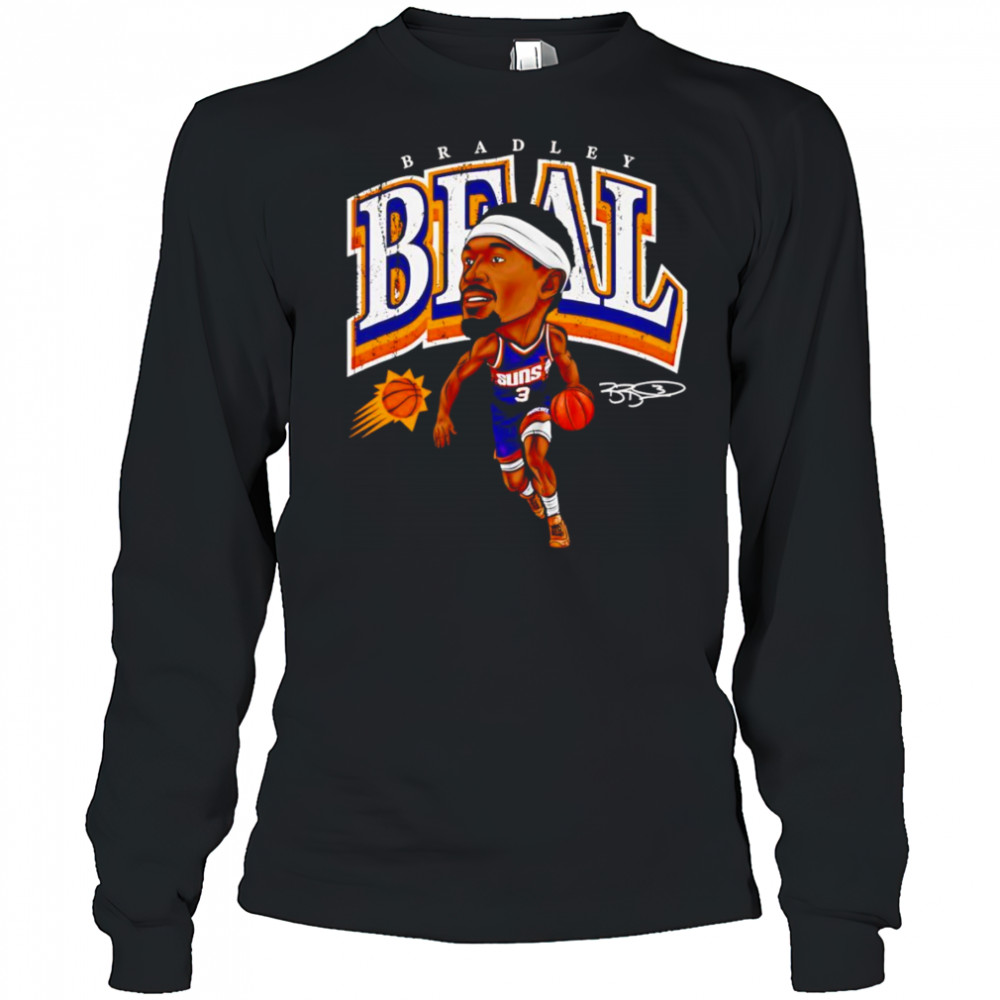 Bradley Beal Phoenix Suns cartoon shirt Long Sleeved