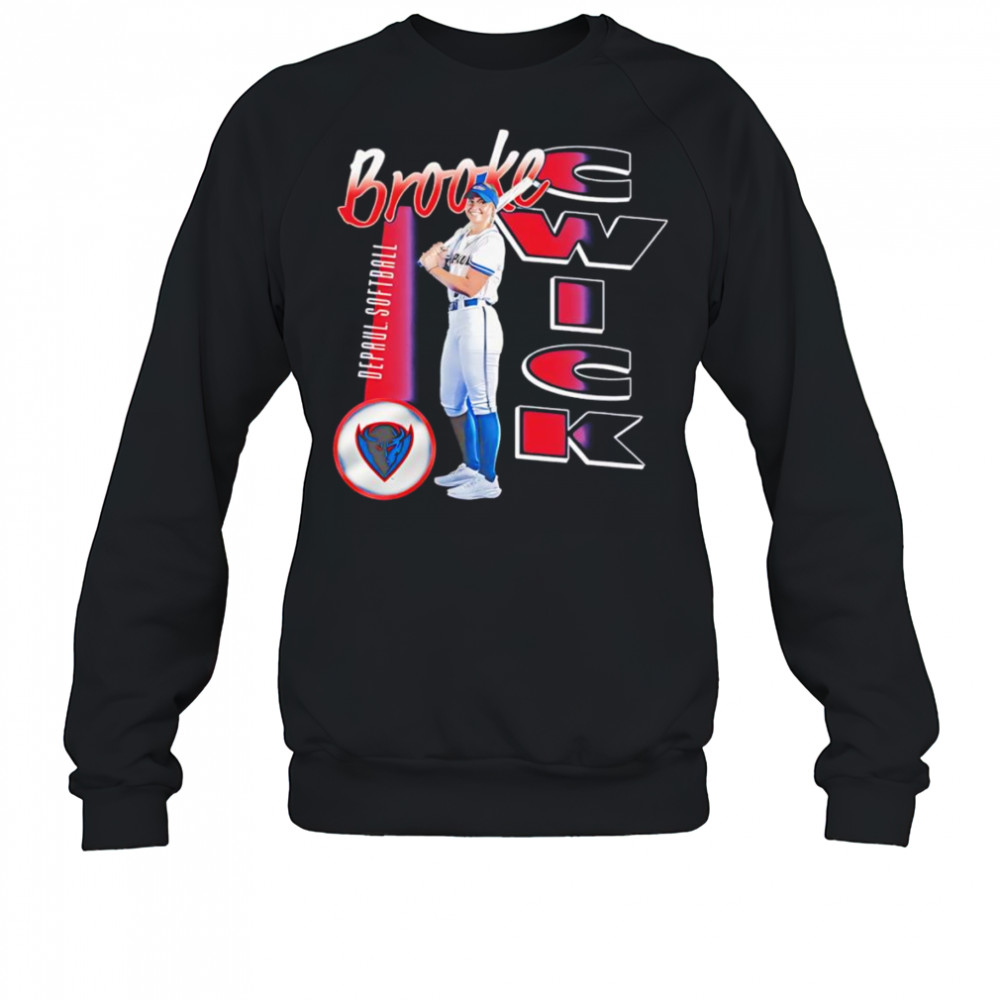 Brooke Cwick Depaul softball signature shirt Sweatshirt