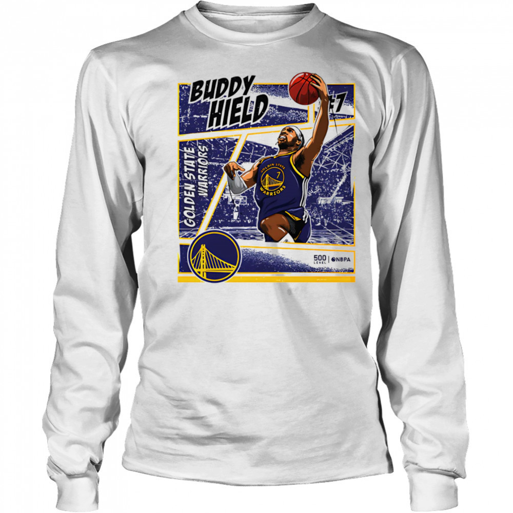 Buddy Hield Golden State Warriors comic shirt Long Sleeved