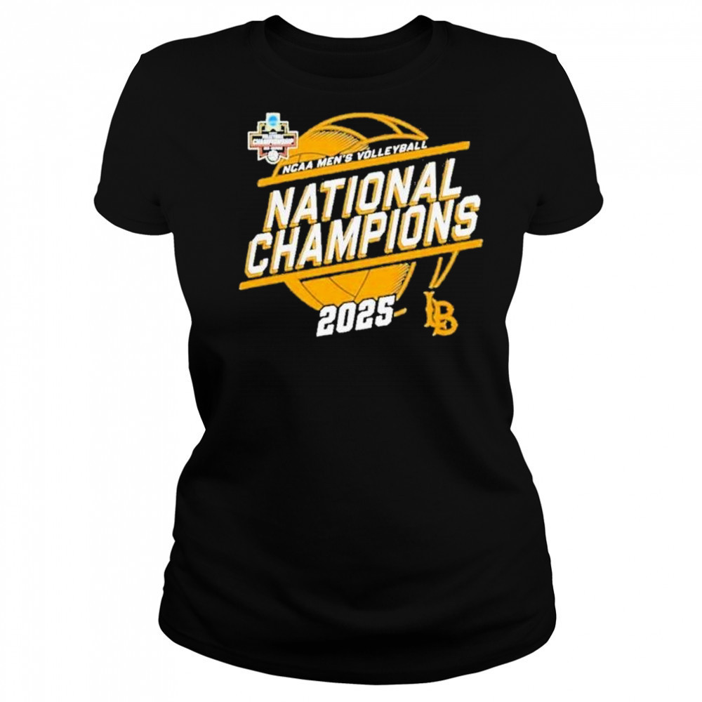 Cal State Long Beach The Beach Champion 2025 Ncaa Men’s Volleyball National Champions Shirts Women's T-shirt