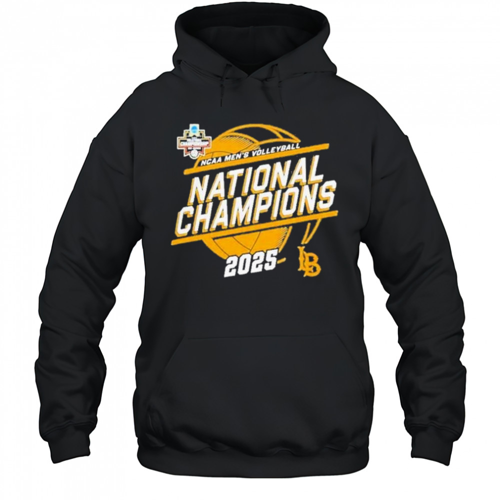 Cal State Long Beach The Beach Champion 2025 Ncaa Men’s Volleyball National Champions Shirts Hoodie