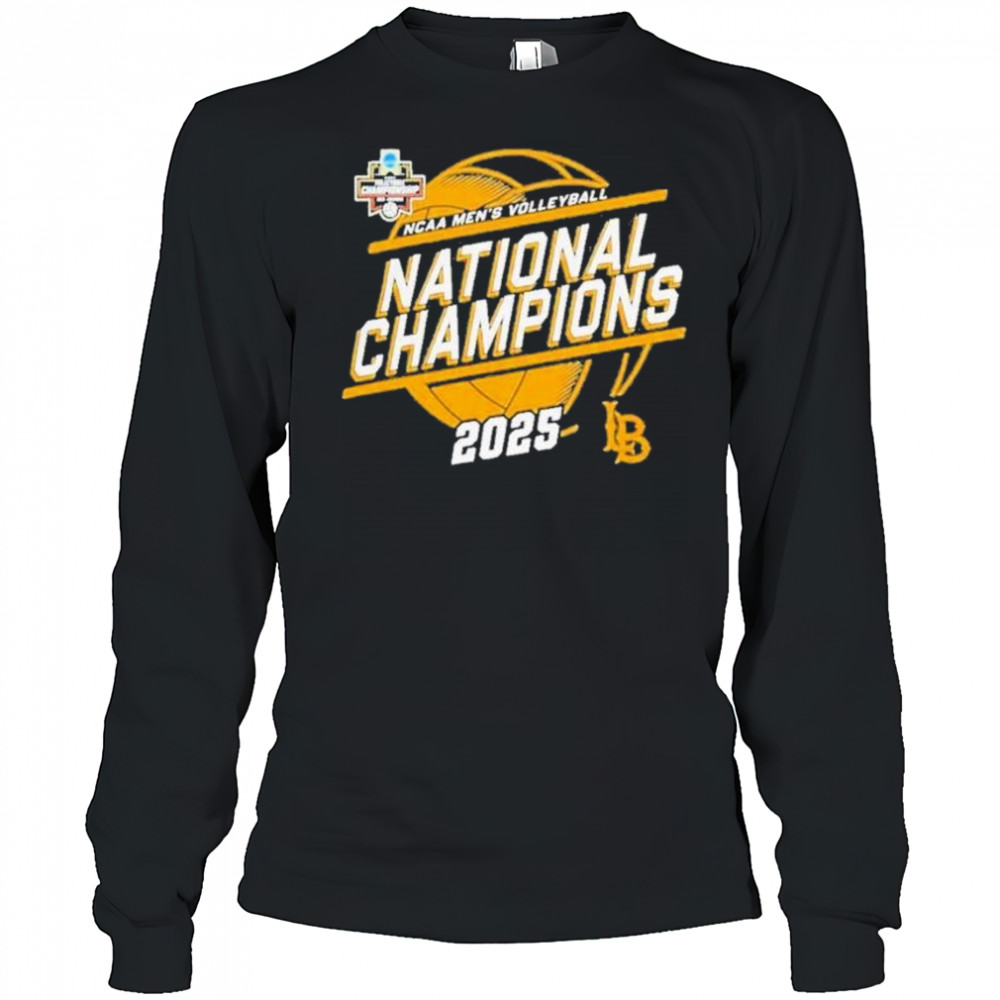 Cal State Long Beach The Beach Champion 2025 Ncaa Men’s Volleyball National Champions Shirts Long Sleeved