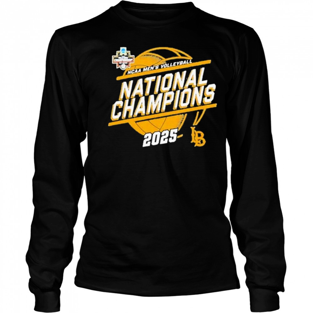 Cal State Long Beach The Beach Champion 2025 Ncaa Men’s Volleyball National Champions Shirts Long Sleeved
