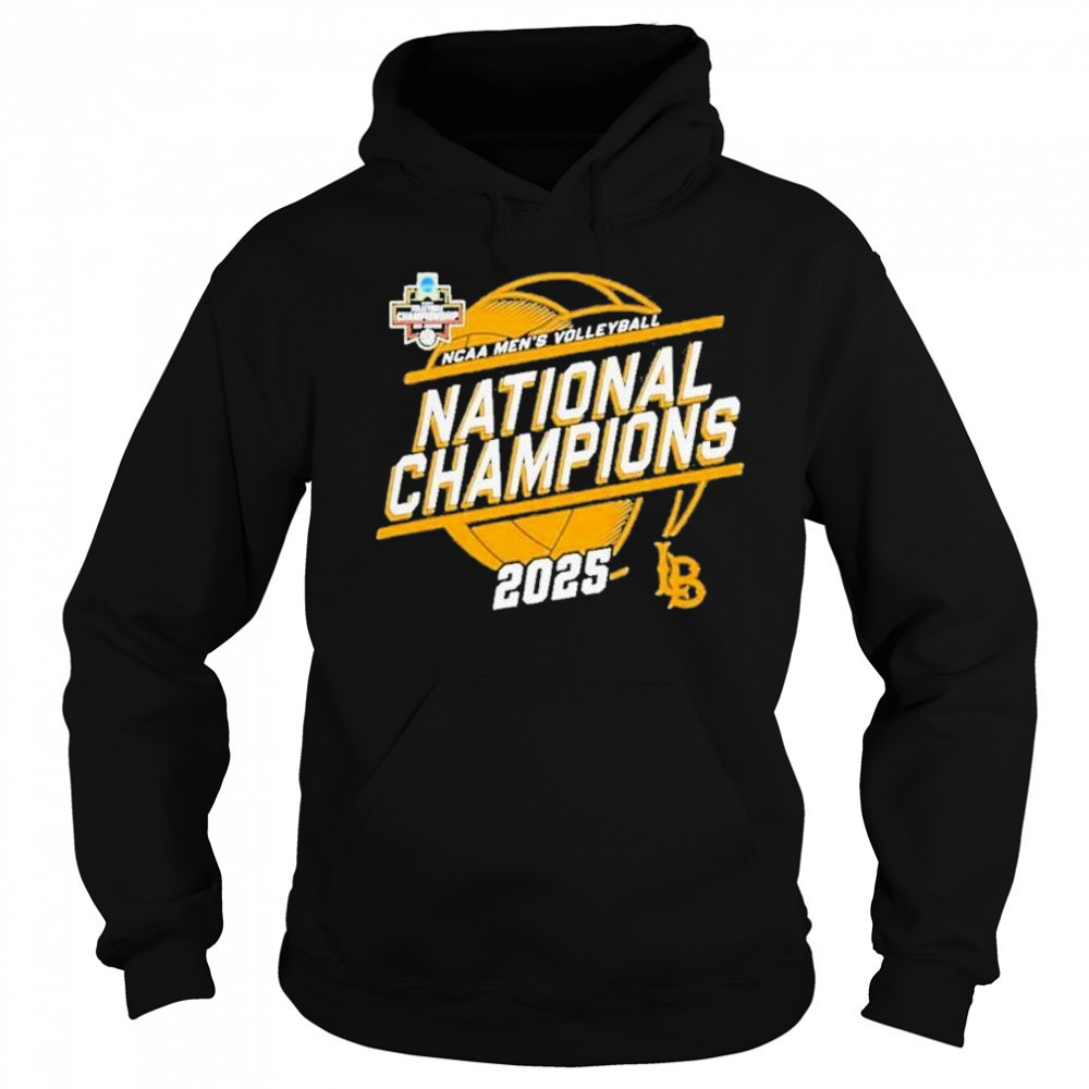 Cal State Long Beach The Beach Champion 2025 Ncaa Men’s Volleyball National Champions Shirts Sweatshirt