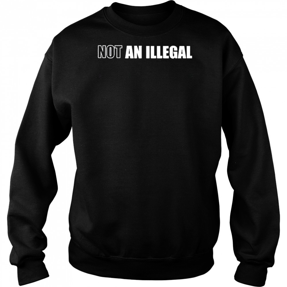Charlie Kirk Wearing Not An Illegal shirt Hoodie