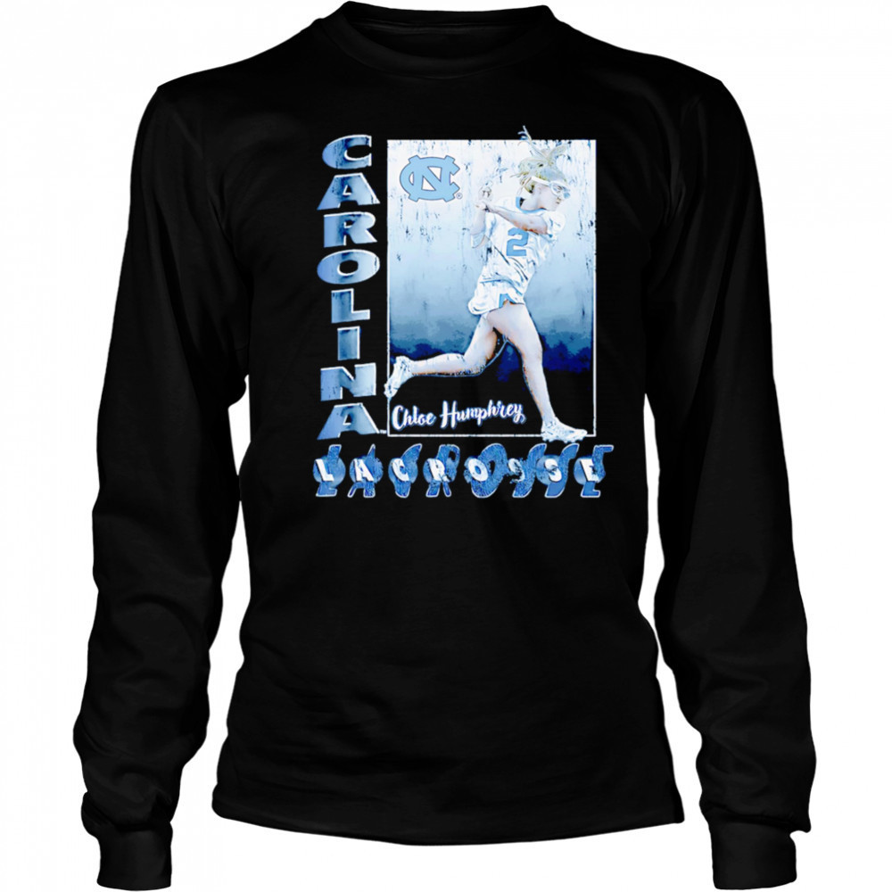 Chloe Humphrey Carolina lacrosse box retro shirt Long Sleeved
