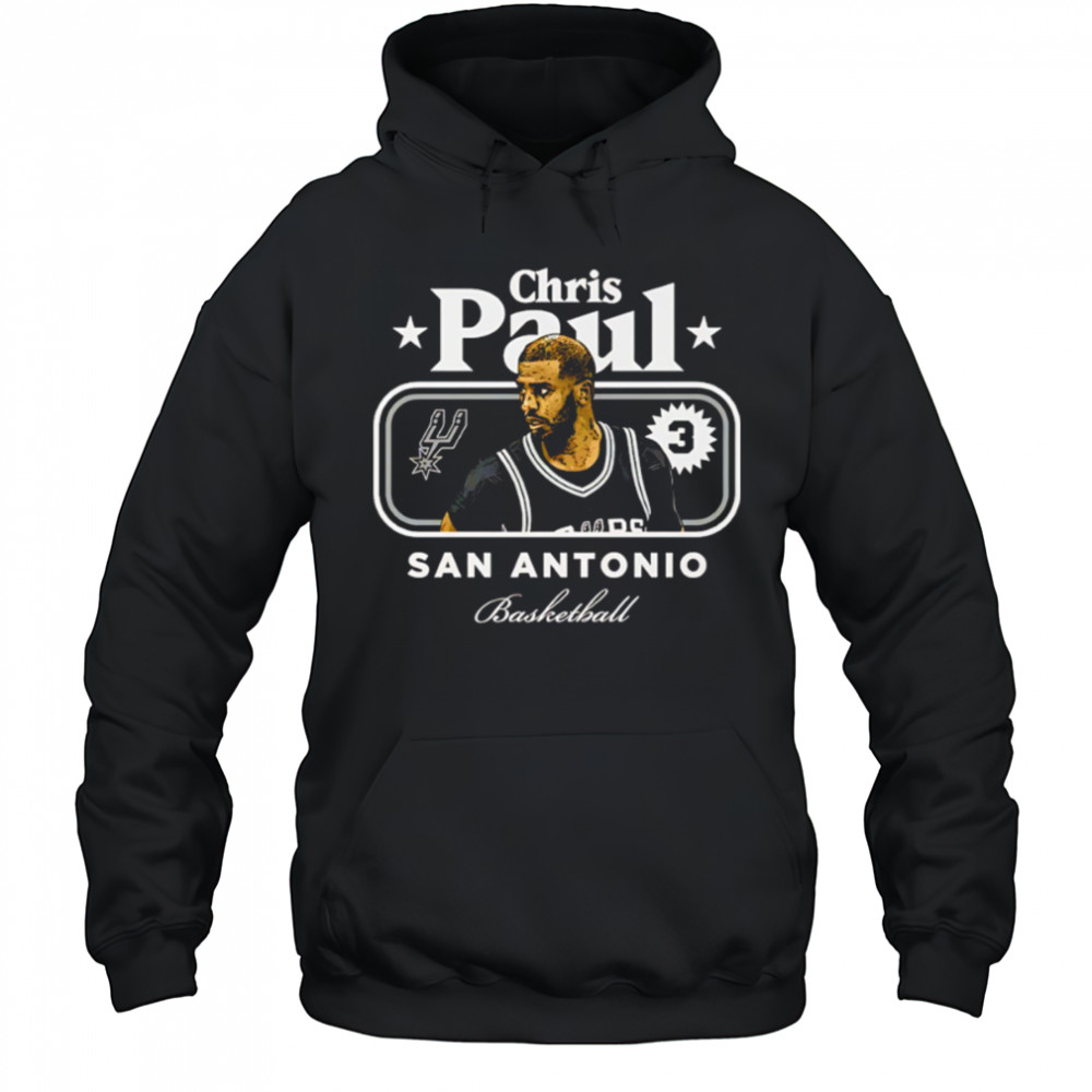 Chris Paul 3 San Antonio Spurs NBA Basketball shirt Hoodie