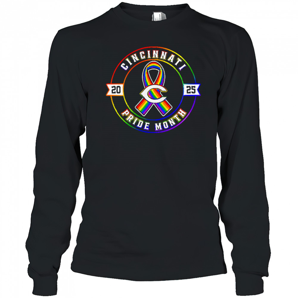 Cincinnati Reds Pride Month 2025 shirt Long Sleeved