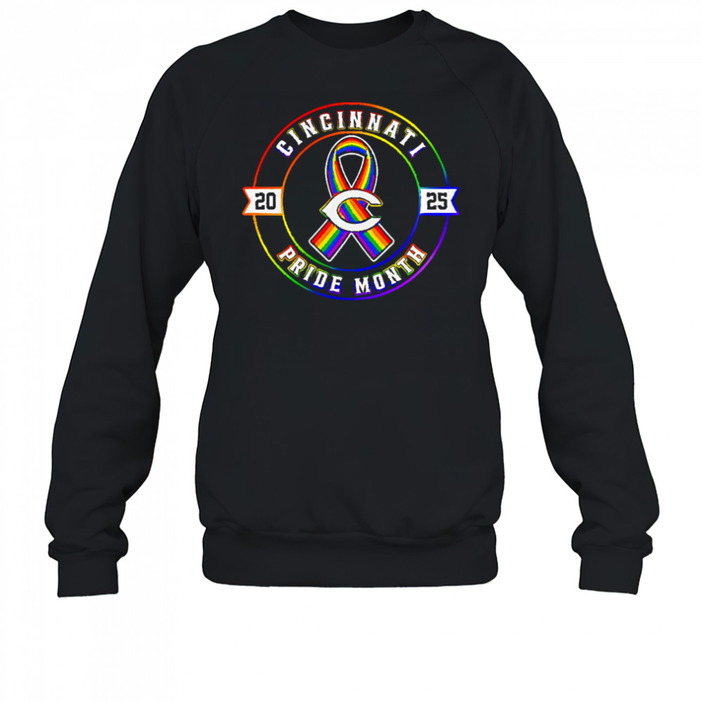 Cincinnati Reds Pride Month 2025 shirt Sweatshirt