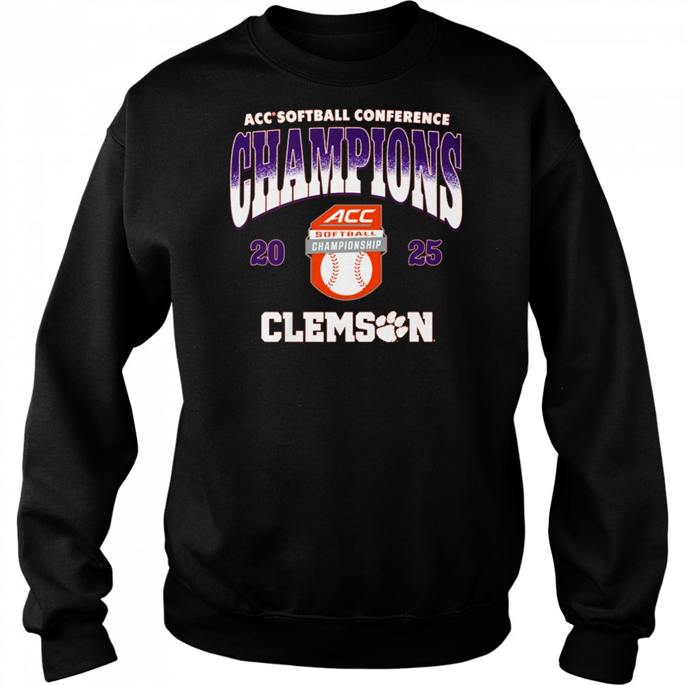 Clemson Tigers ACC Softball Conference Tournament Champions Retro 2025 t-shirt Hoodie