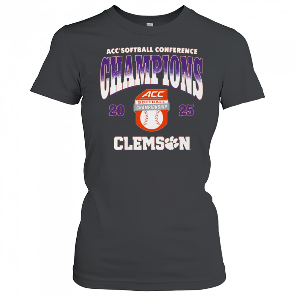 Clemson Tigers ACC Softball Conference Tournament Champions Retro 2025 t-shirt Women's T-shirt