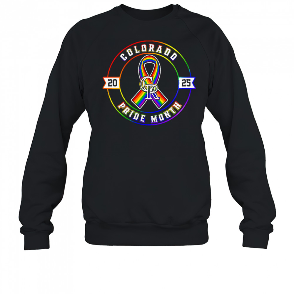 Colorado Rockies Pride Month 2025 shirt Sweatshirt