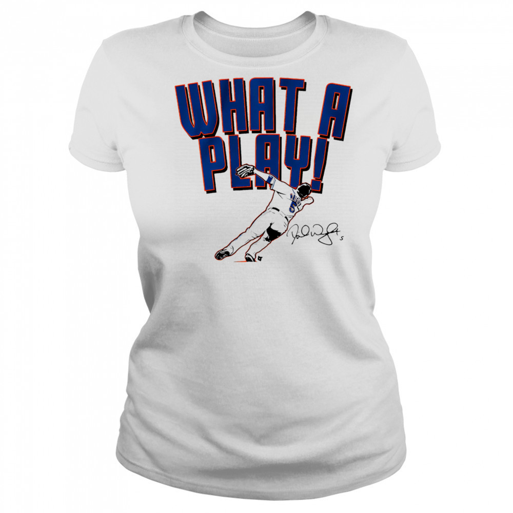 David Wright what a play shirt Women's T-shirt