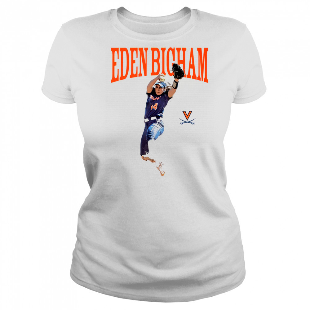 Eden Bigham Virginia Cavaliers Softball NCAA Division I Illustrated t-shirt Women's T-shirt