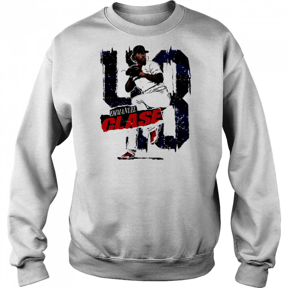 Emmanuel Clase Cleveland Rough Baseball shirt Hoodie