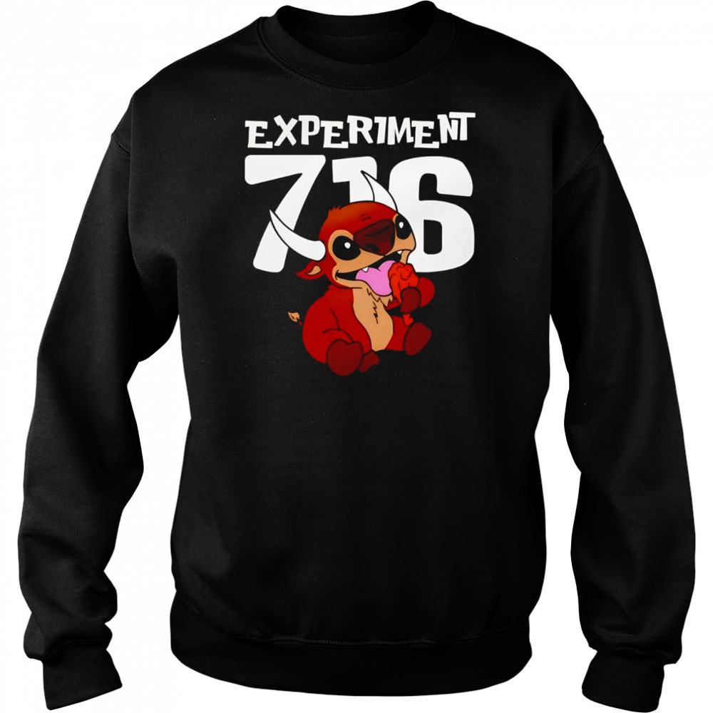 Experiment 716 Stitch Buffalo shirt Hoodie