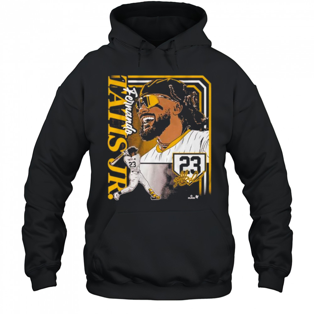 Fernando Tatis Jr Collage Frame MLB San Diego Padres Signature t-shirt Hoodie