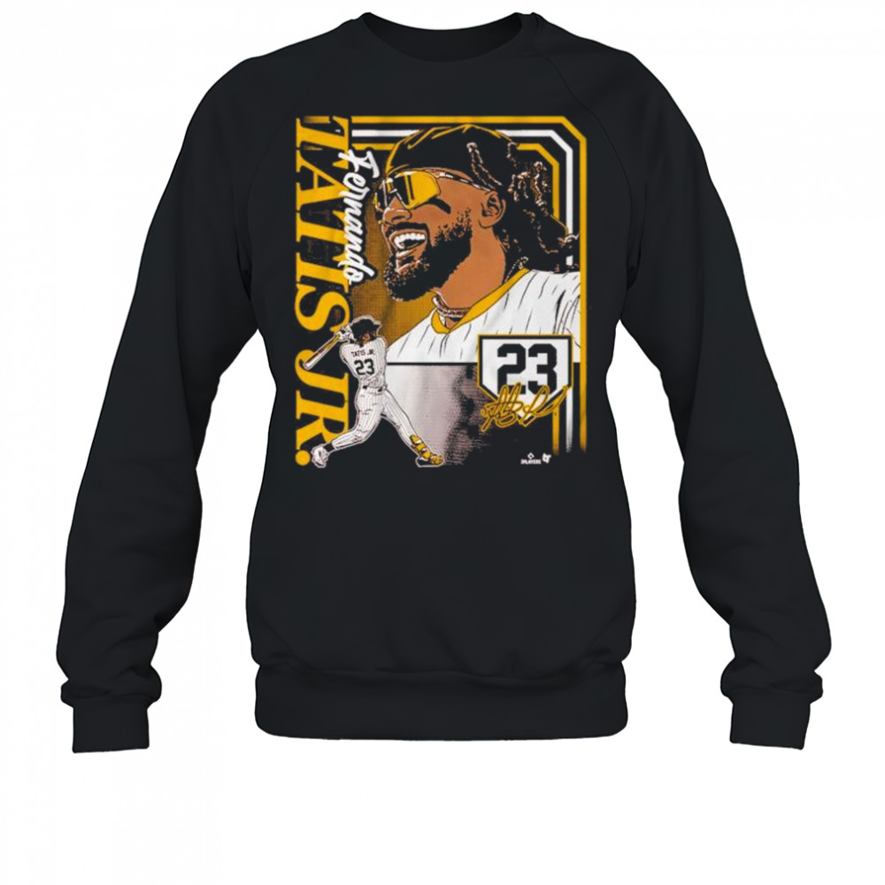 Fernando Tatis Jr Collage Frame MLB San Diego Padres Signature t-shirt Sweatshirt