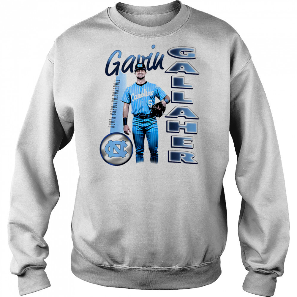 Gavin Gallaher North Carolina baseball retro shirt Hoodie