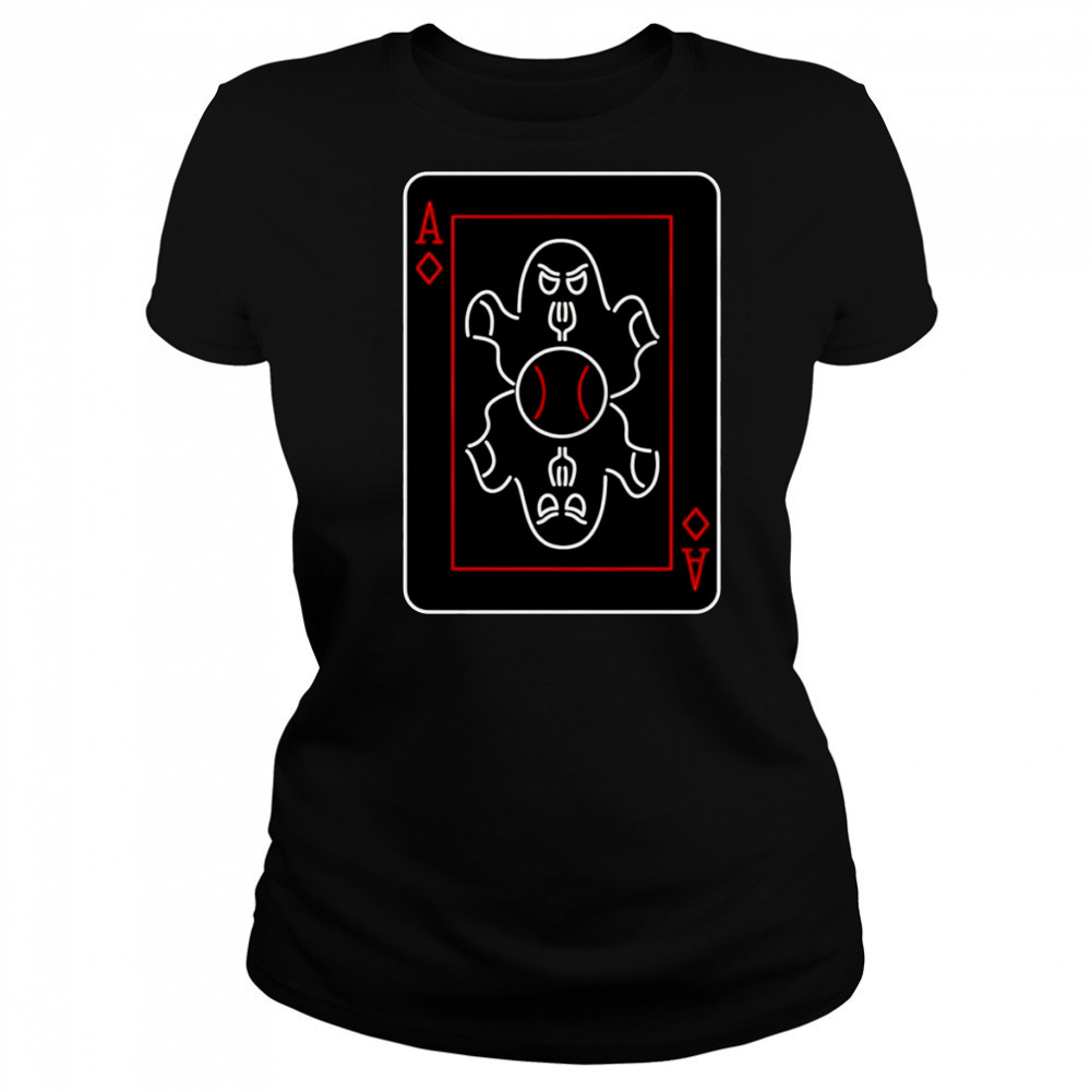 Ghost Fork Ace card shirt Women's T-shirt