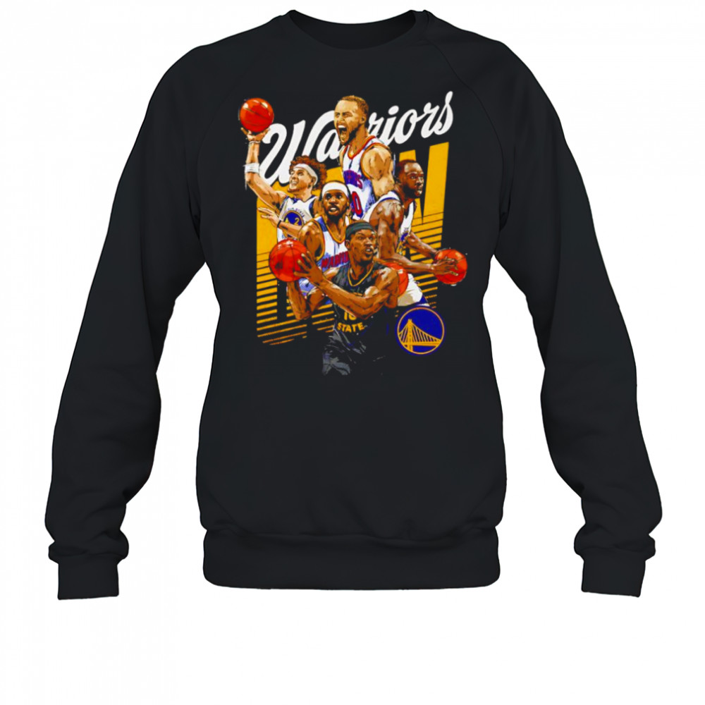 Golden State Warriors Starting 5 shirt Sweatshirt