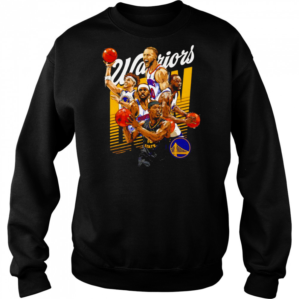 Golden State Warriors Starting 5 shirt Hoodie
