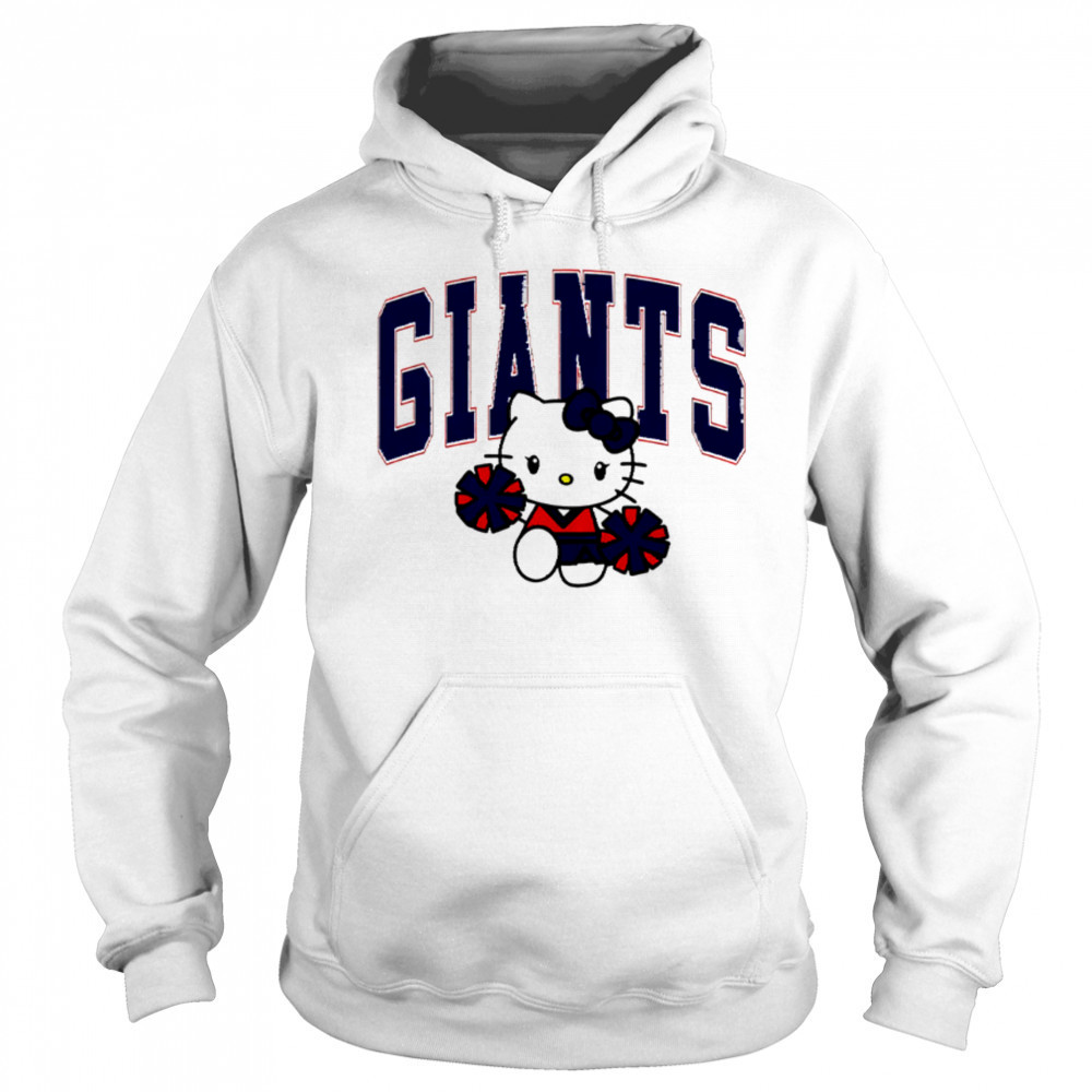 Hello Kitty Cheerleader New York Giants Football shirt Sweatshirt