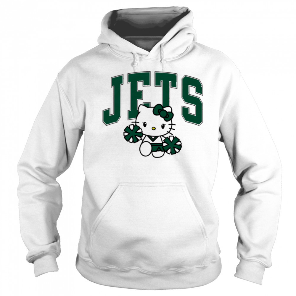 Hello Kitty Cheerleader New York Jets Football shirt Sweatshirt