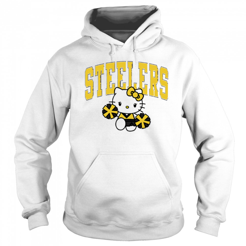 Hello Kitty Cheerleader Pittsburgh Steelers Footballs shirt Sweatshirt