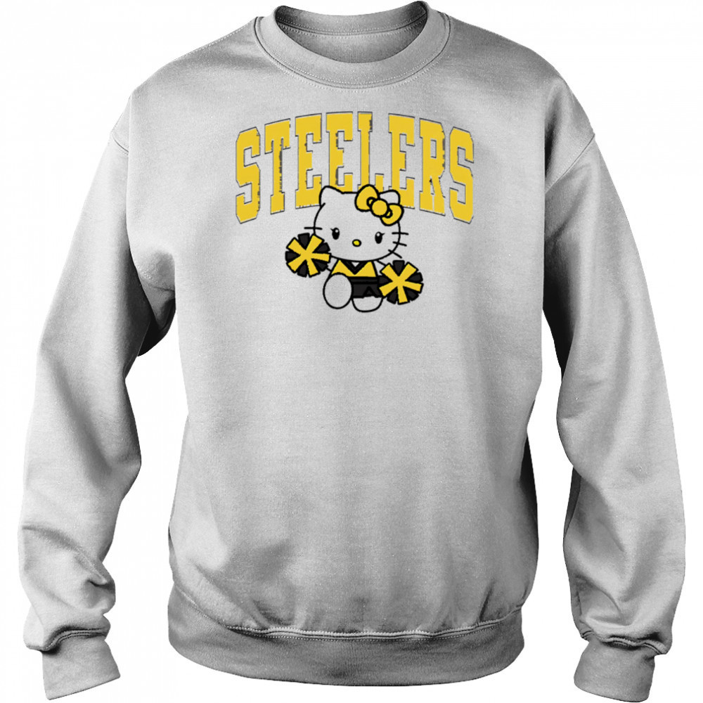 Hello Kitty Cheerleader Pittsburgh Steelers Footballs shirt Hoodie