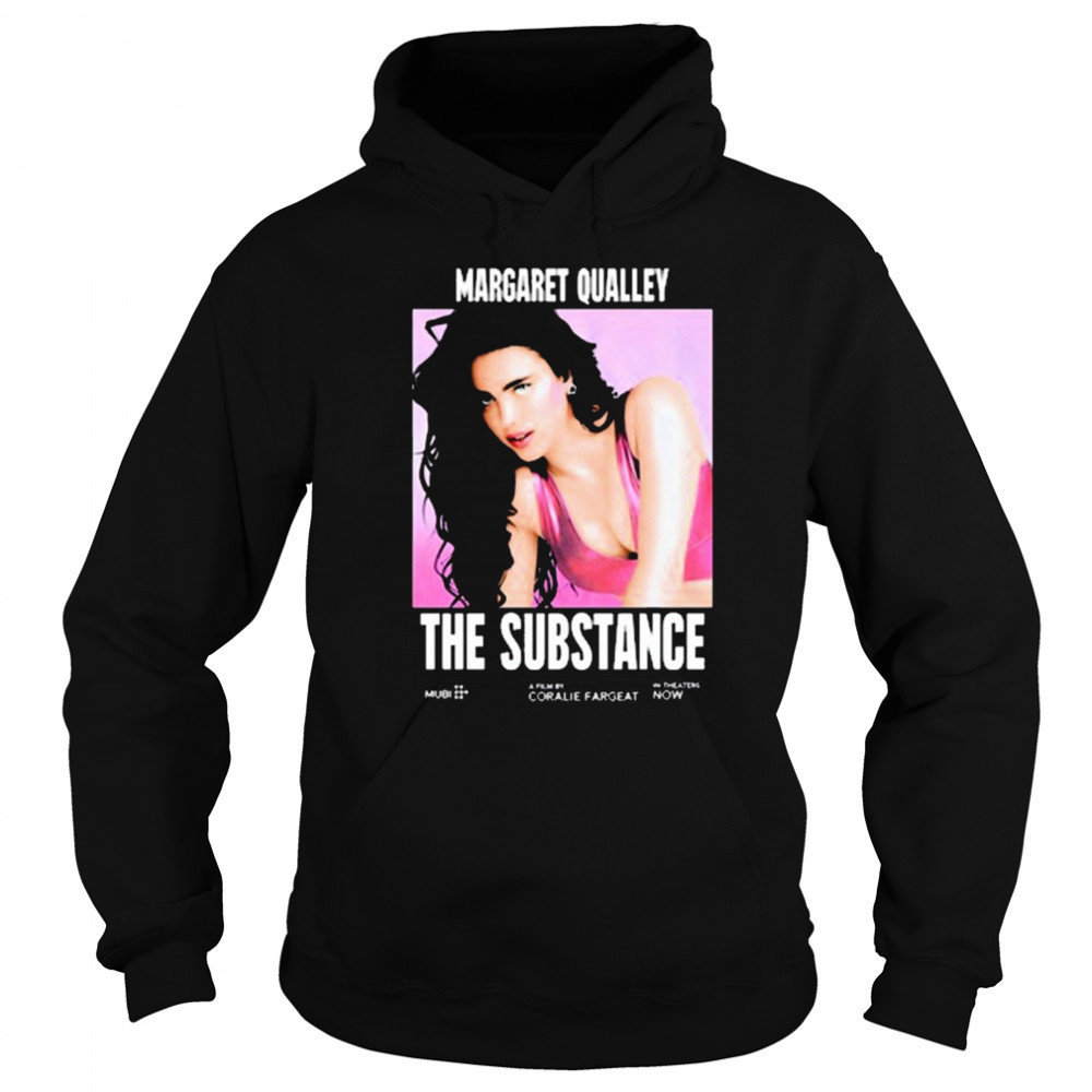 Hideo Kojima Wearing The Substance Margaret Qualley A Film By Coralie Fargeat t-shirt Sweatshirt