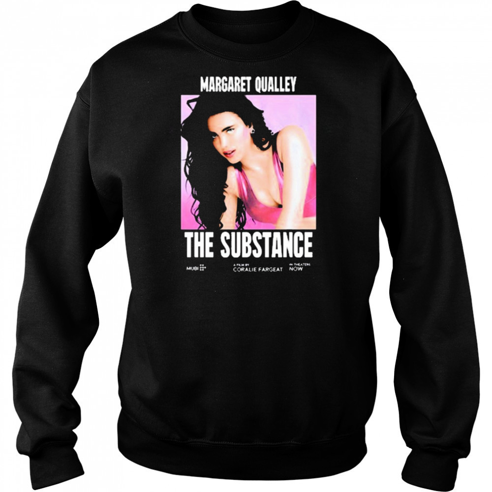 Hideo Kojima Wearing The Substance Margaret Qualley A Film By Coralie Fargeat t-shirt Hoodie