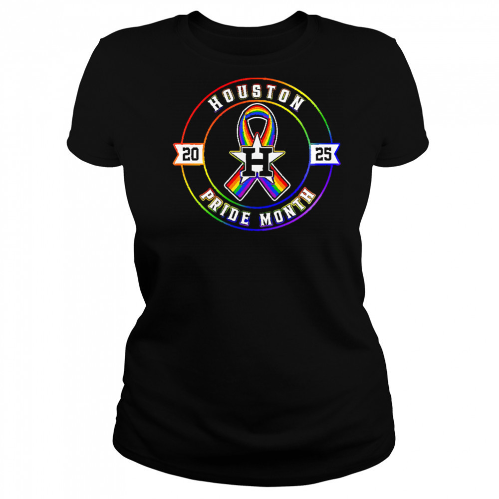 Houston Astros Special Pride Month Limited Edition 2025 shirt Women's T-shirt