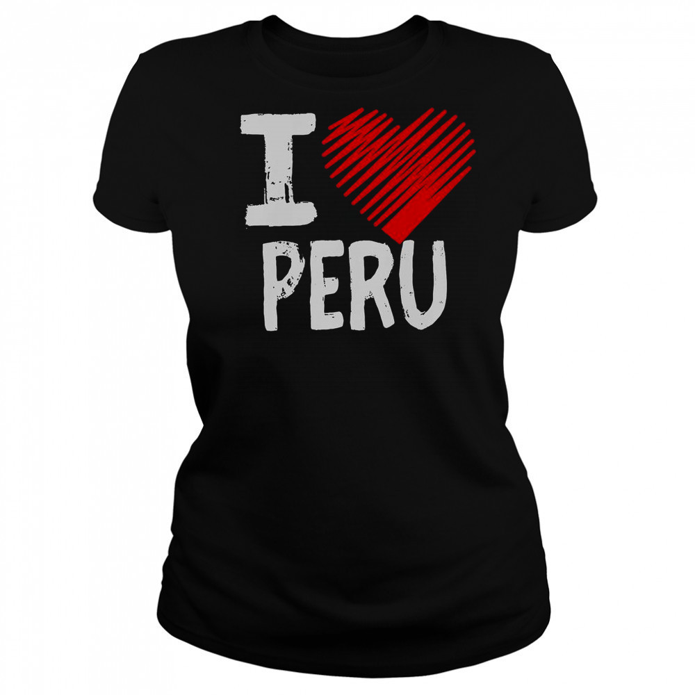 I Love Peru I Heart Peru T-Shirt Women's T-shirt