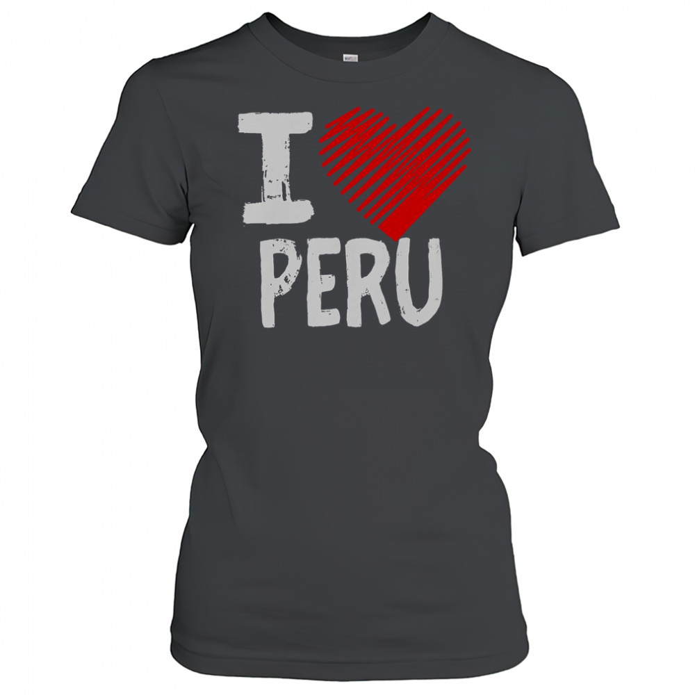 I Love Peru I Heart Peru T-Shirt Women's T-shirt