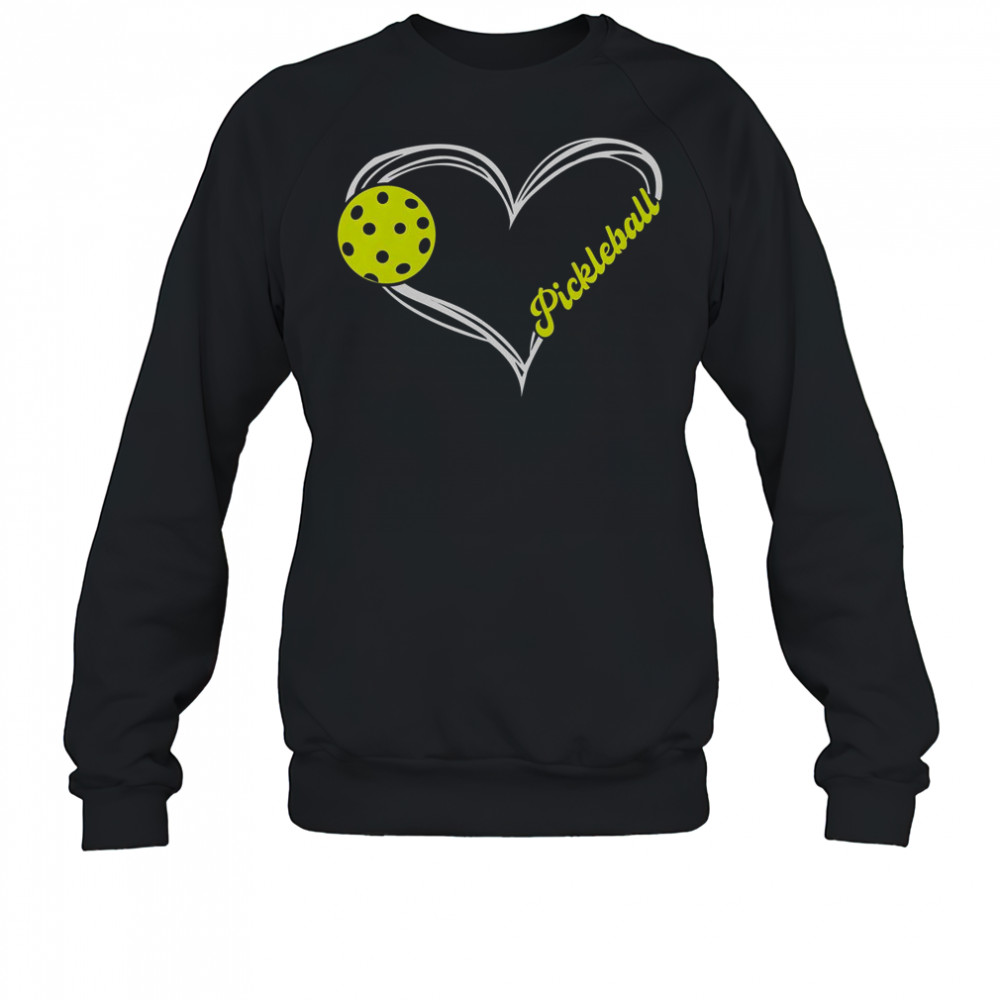 I Love Pickleball Cute Match T-Shirt Sweatshirt