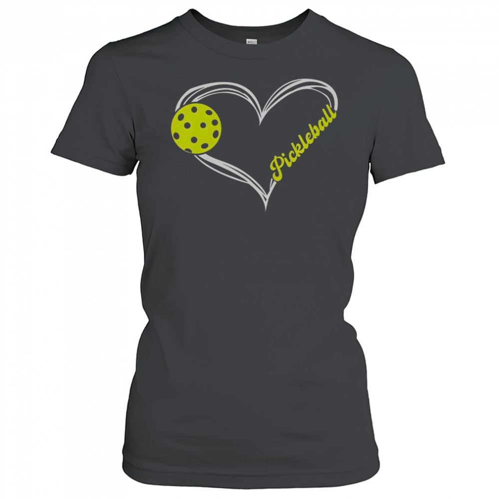 I Love Pickleball Cute Match T-Shirt Women's T-shirt