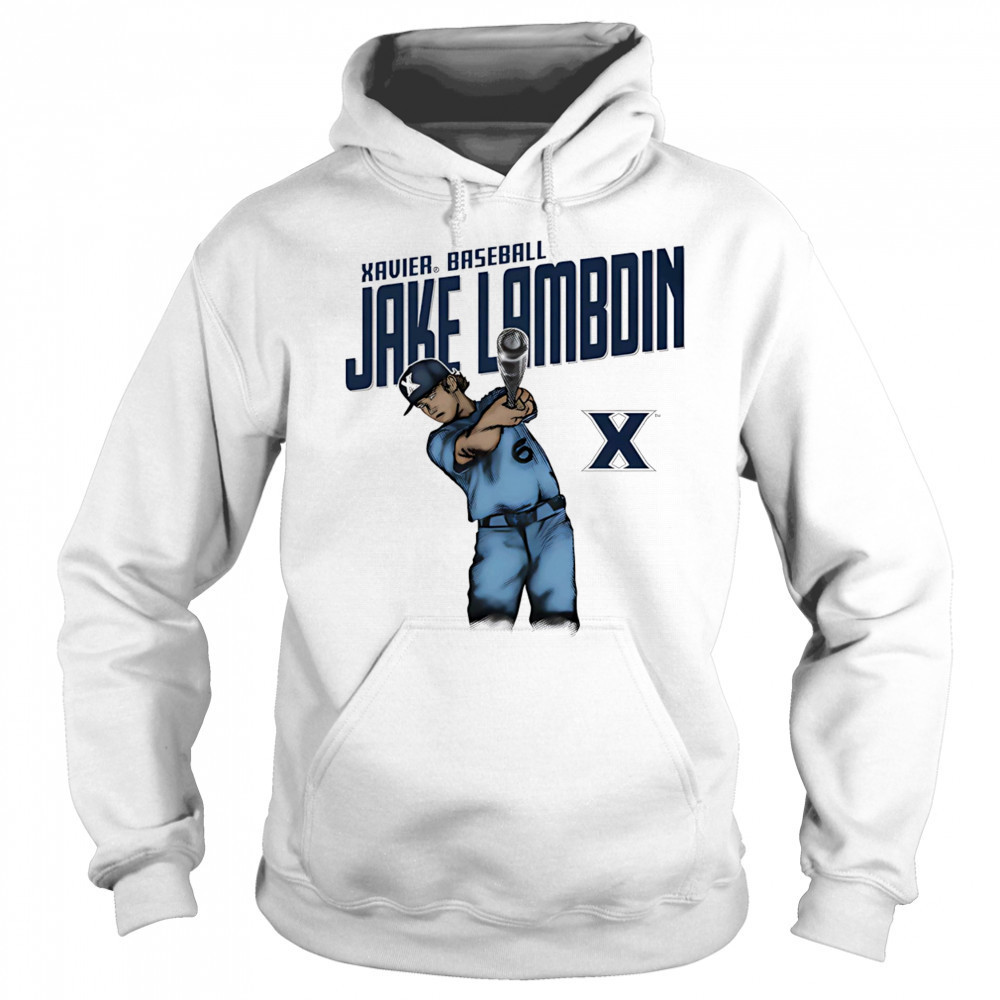 Jake Lambdin Xavier baseball cartoon shirt Sweatshirt