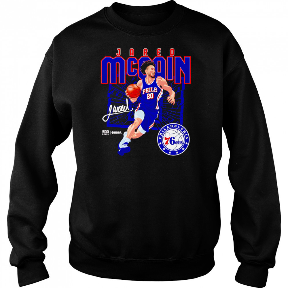 Jared McCain Philadelphia 76ers Shattered shirt Hoodie