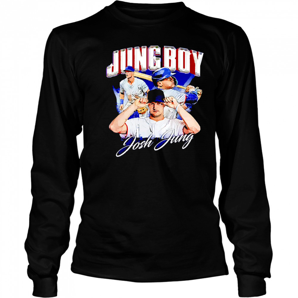 Jung Boy Josh Jung MLBPA shirt Long Sleeved