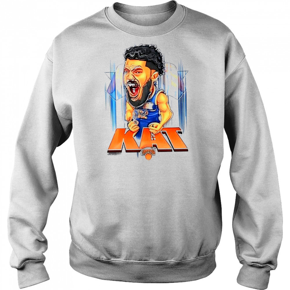 Karl Anthony Towns NBA New York Knicks player basketball caricatures shirt Hoodie
