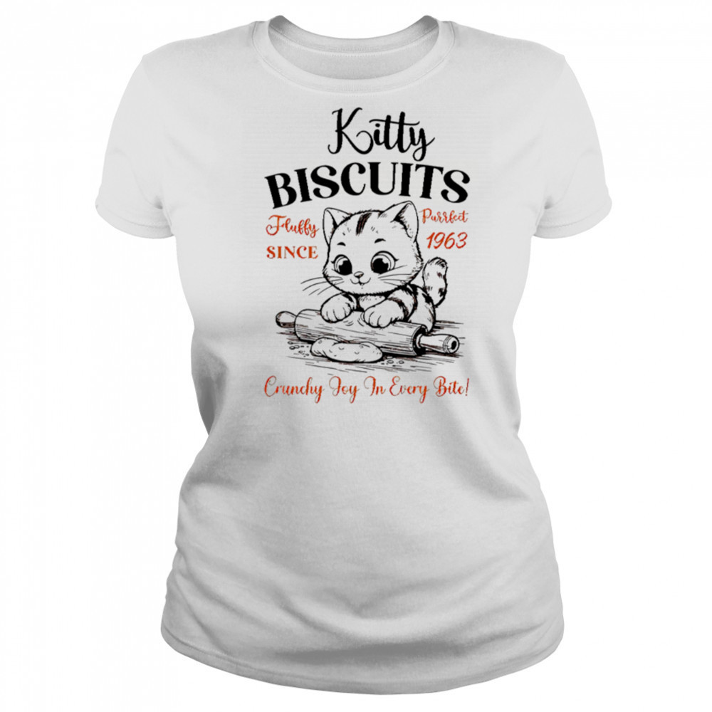 Kitty Biscuits Fluffy Purrfect Since 1963 shirt Women's T-shirt