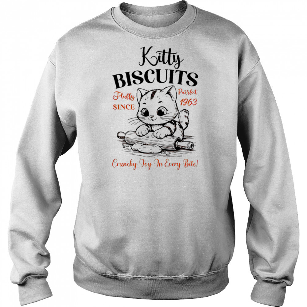 Kitty Biscuits Fluffy Purrfect Since 1963 shirt Hoodie
